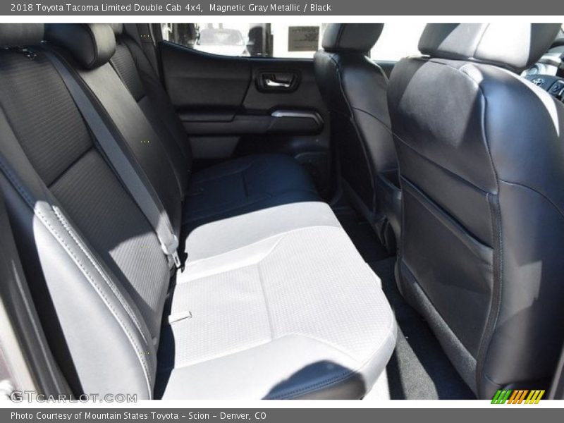 Magnetic Gray Metallic / Black 2018 Toyota Tacoma Limited Double Cab 4x4