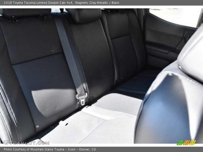 Magnetic Gray Metallic / Black 2018 Toyota Tacoma Limited Double Cab 4x4