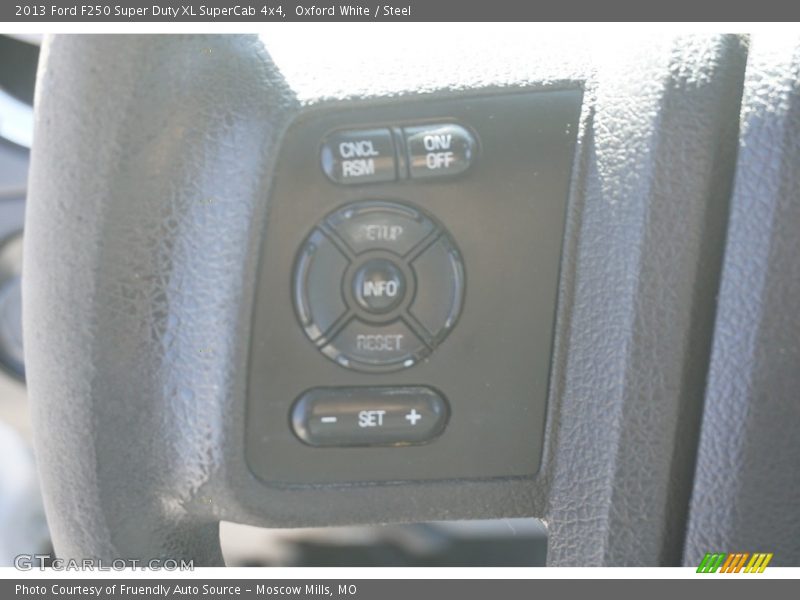 Oxford White / Steel 2013 Ford F250 Super Duty XL SuperCab 4x4