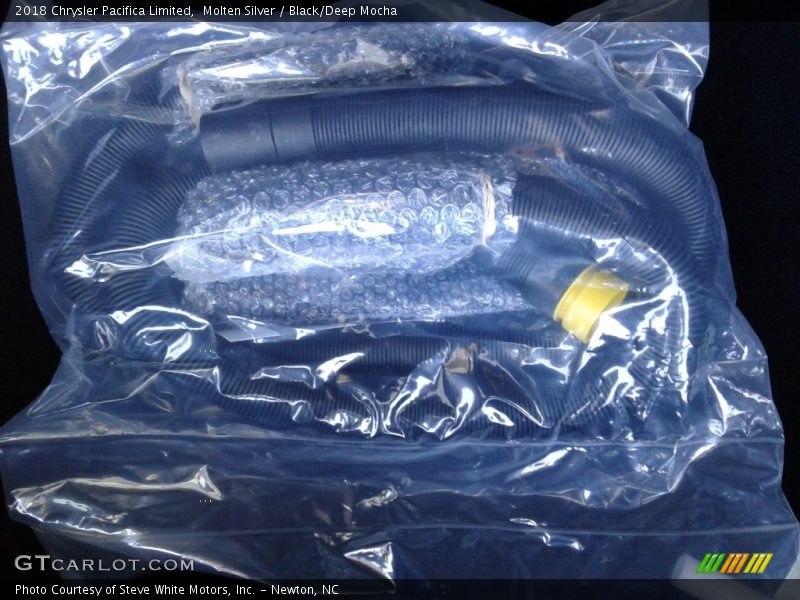 Molten Silver / Black/Deep Mocha 2018 Chrysler Pacifica Limited