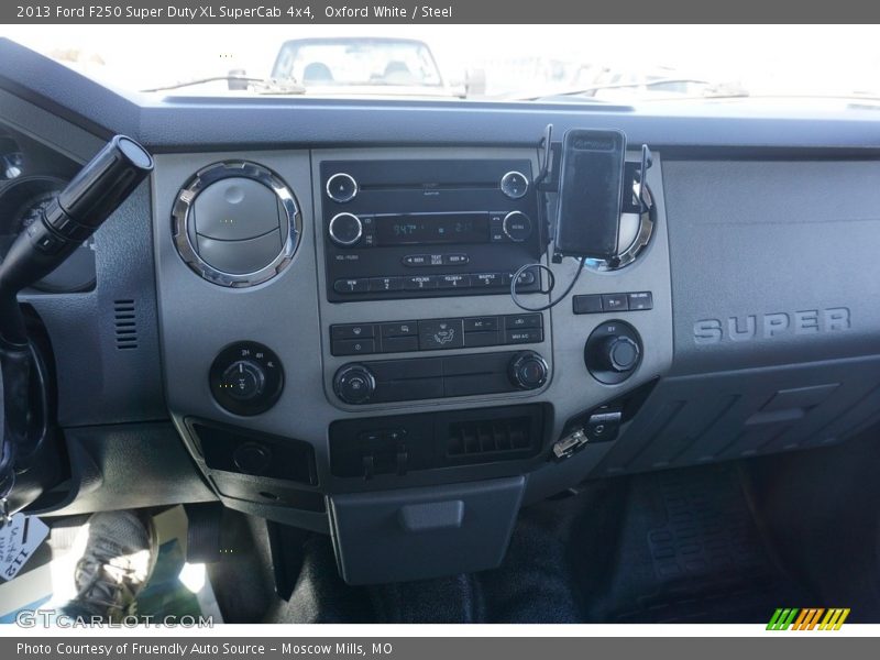 Oxford White / Steel 2013 Ford F250 Super Duty XL SuperCab 4x4