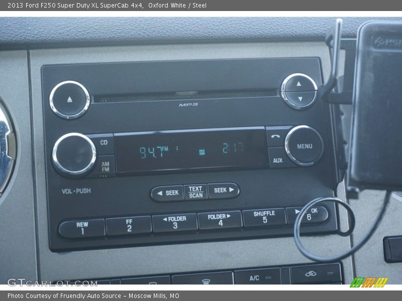 Oxford White / Steel 2013 Ford F250 Super Duty XL SuperCab 4x4