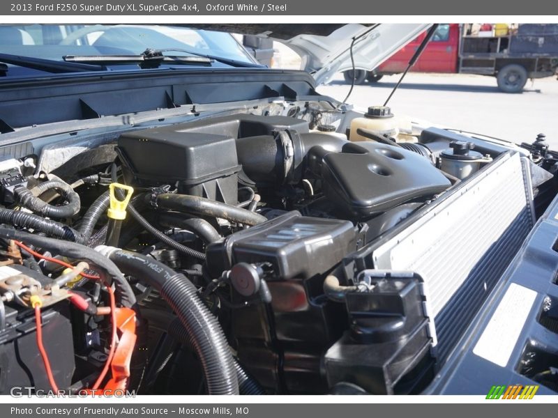 Oxford White / Steel 2013 Ford F250 Super Duty XL SuperCab 4x4
