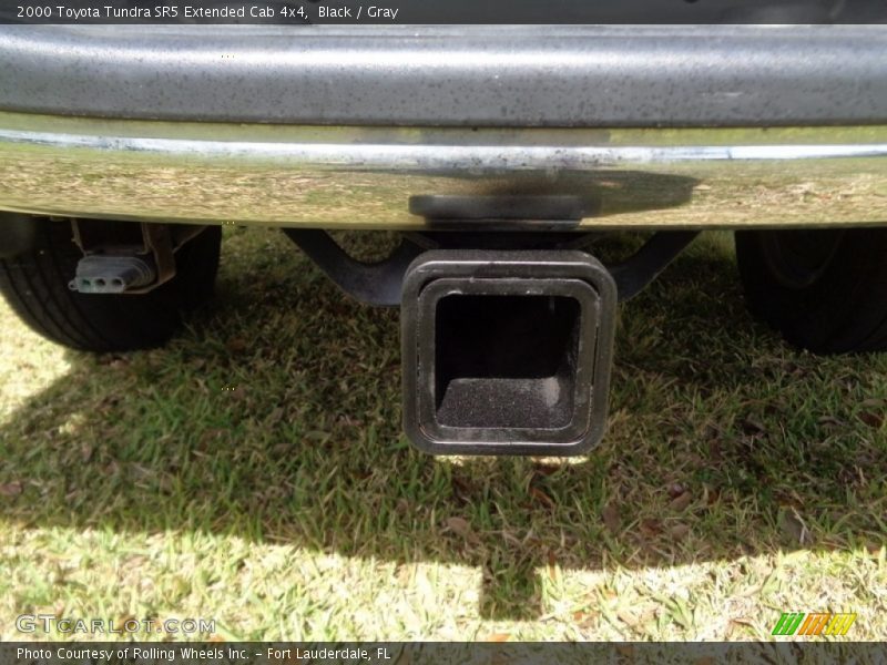 Black / Gray 2000 Toyota Tundra SR5 Extended Cab 4x4