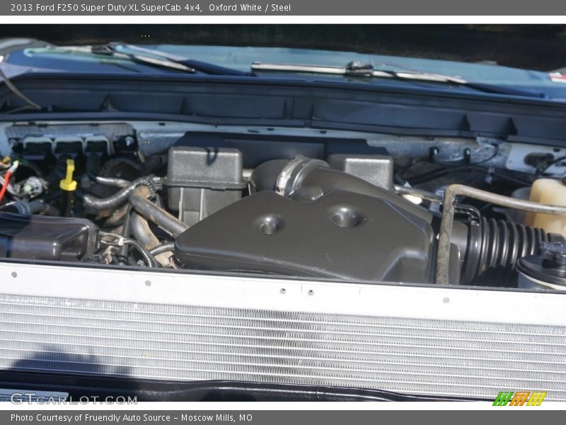 Oxford White / Steel 2013 Ford F250 Super Duty XL SuperCab 4x4