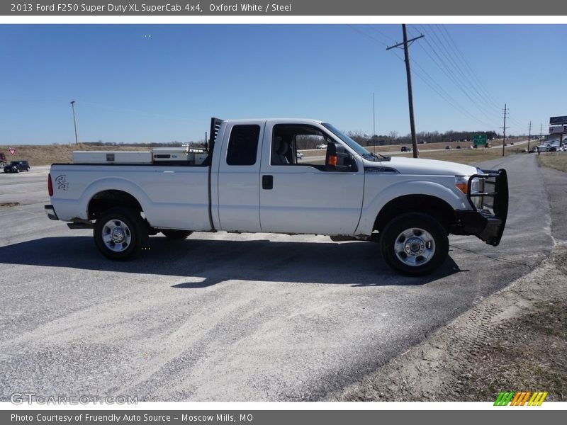Oxford White / Steel 2013 Ford F250 Super Duty XL SuperCab 4x4