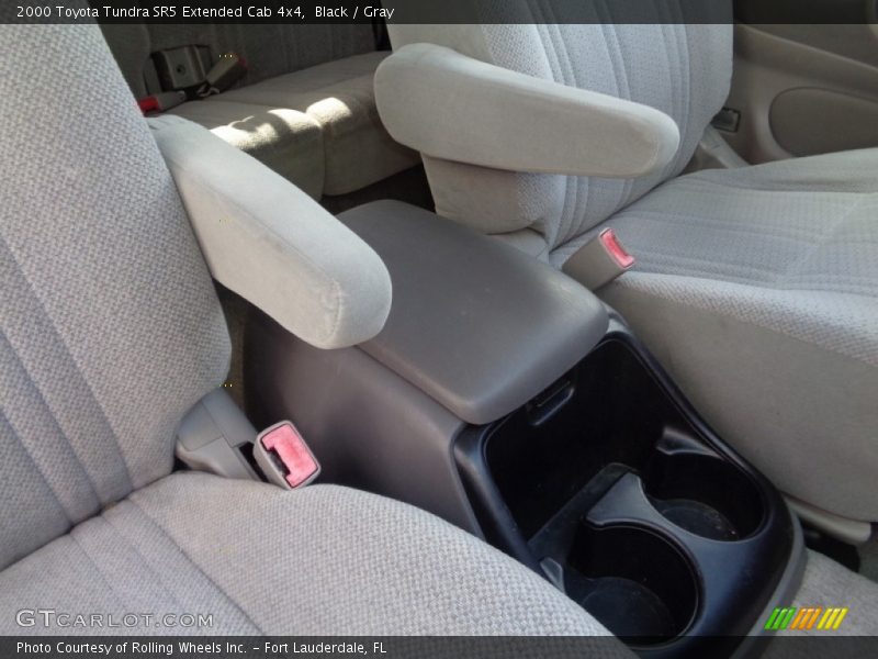 Black / Gray 2000 Toyota Tundra SR5 Extended Cab 4x4
