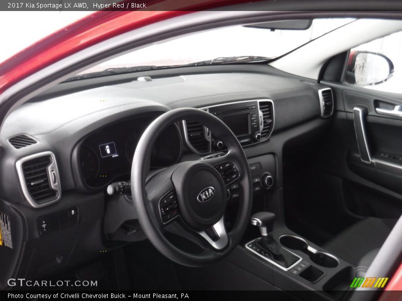 Hyper Red / Black 2017 Kia Sportage LX AWD