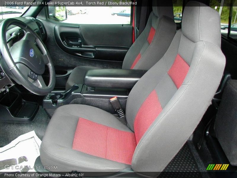 Torch Red / Ebony Black/Red 2006 Ford Ranger FX4 Level II SuperCab 4x4