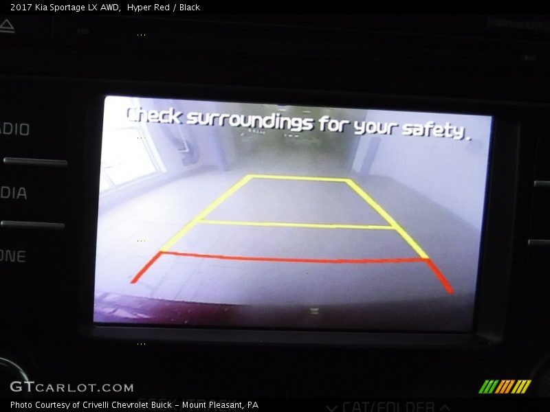 Hyper Red / Black 2017 Kia Sportage LX AWD