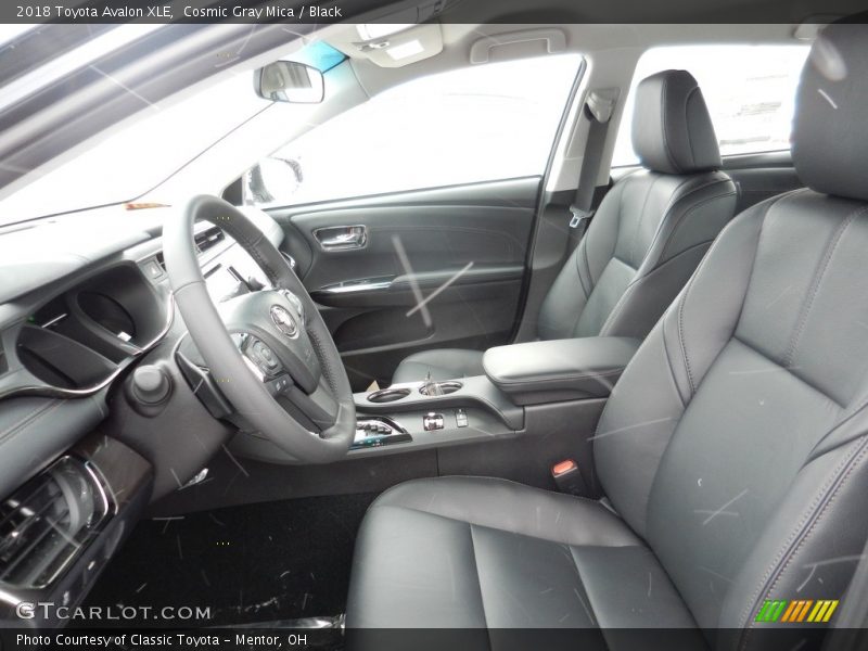 Cosmic Gray Mica / Black 2018 Toyota Avalon XLE