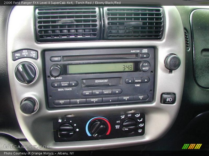Torch Red / Ebony Black/Red 2006 Ford Ranger FX4 Level II SuperCab 4x4