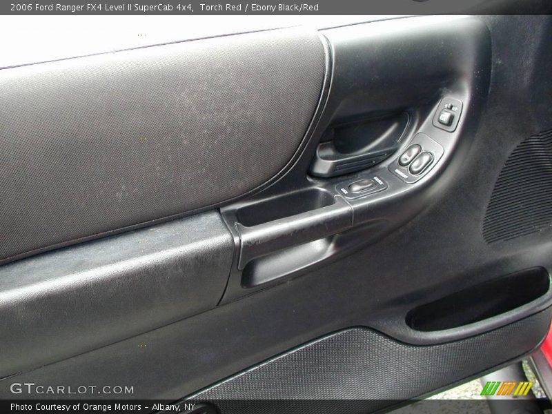 Torch Red / Ebony Black/Red 2006 Ford Ranger FX4 Level II SuperCab 4x4