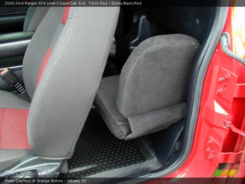 Torch Red / Ebony Black/Red 2006 Ford Ranger FX4 Level II SuperCab 4x4