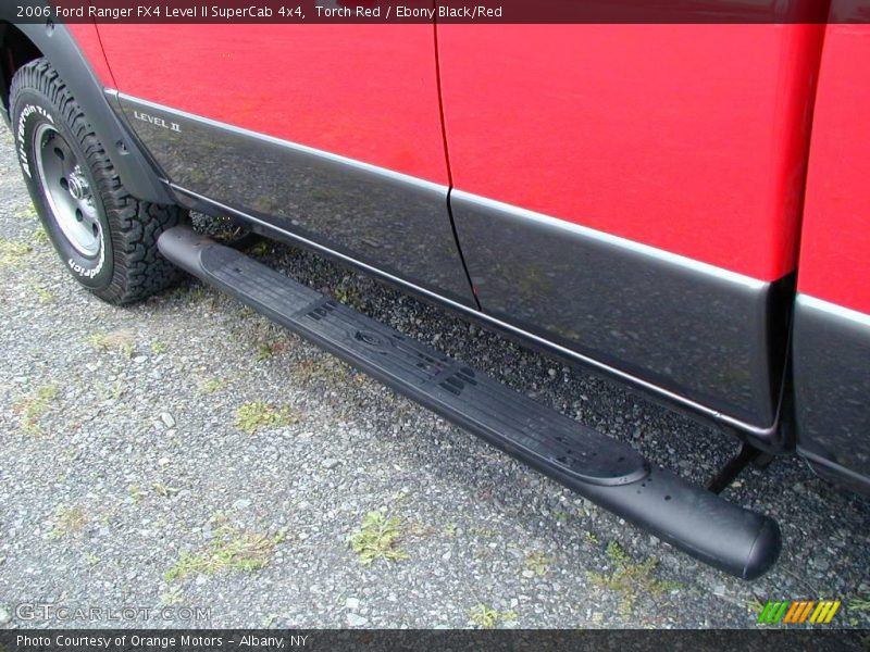Torch Red / Ebony Black/Red 2006 Ford Ranger FX4 Level II SuperCab 4x4