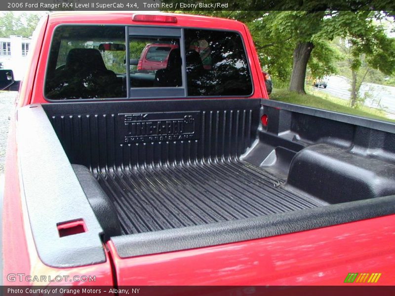Torch Red / Ebony Black/Red 2006 Ford Ranger FX4 Level II SuperCab 4x4