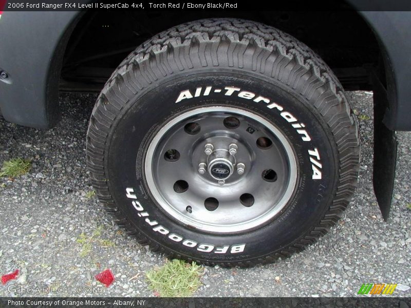Torch Red / Ebony Black/Red 2006 Ford Ranger FX4 Level II SuperCab 4x4