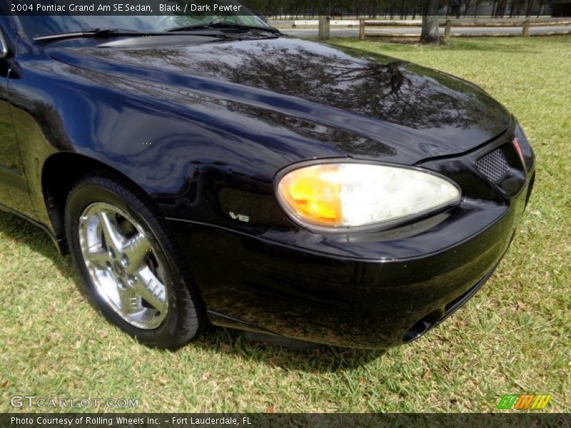 Black / Dark Pewter 2004 Pontiac Grand Am SE Sedan