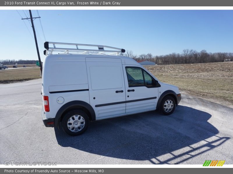Frozen White / Dark Gray 2010 Ford Transit Connect XL Cargo Van