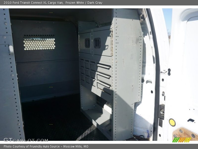 Frozen White / Dark Gray 2010 Ford Transit Connect XL Cargo Van