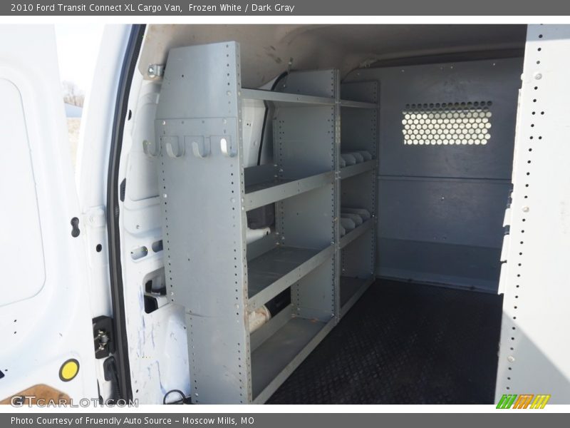 Frozen White / Dark Gray 2010 Ford Transit Connect XL Cargo Van