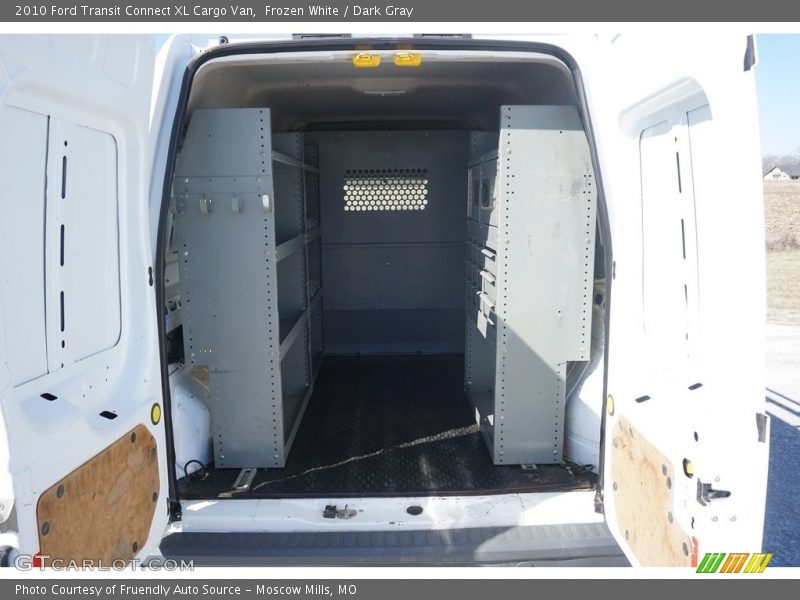 Frozen White / Dark Gray 2010 Ford Transit Connect XL Cargo Van
