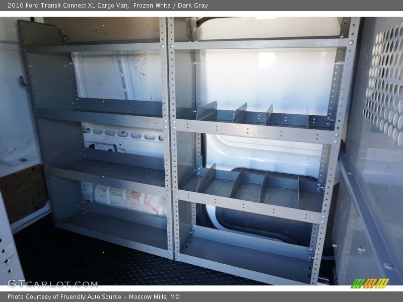 Frozen White / Dark Gray 2010 Ford Transit Connect XL Cargo Van