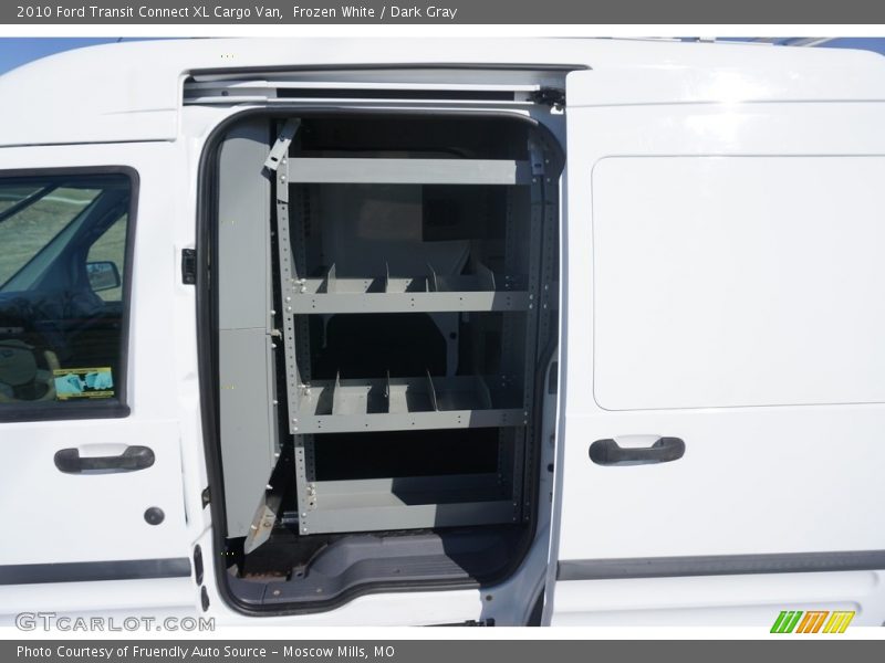 Frozen White / Dark Gray 2010 Ford Transit Connect XL Cargo Van