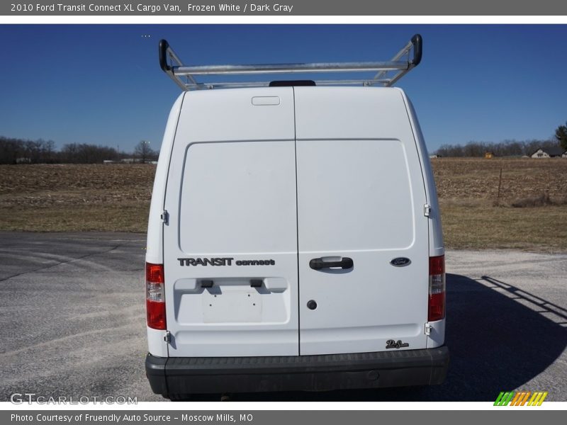 Frozen White / Dark Gray 2010 Ford Transit Connect XL Cargo Van