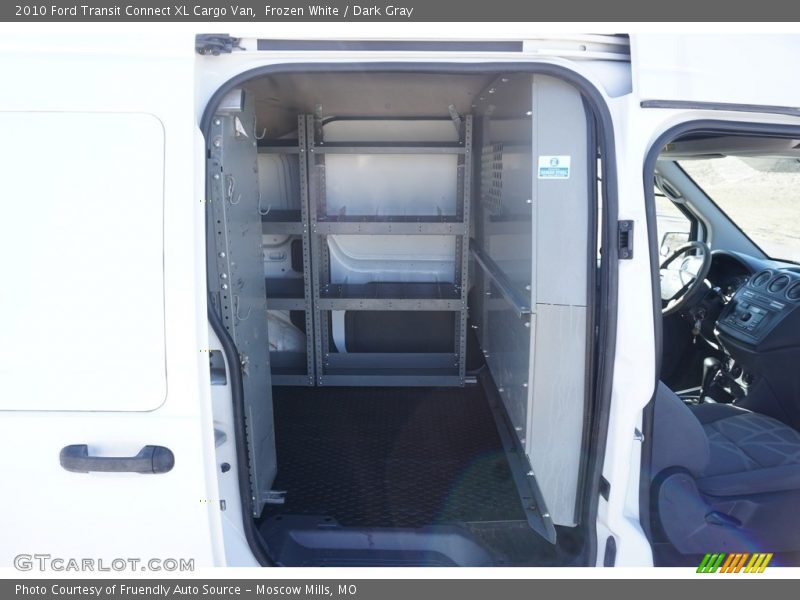 Frozen White / Dark Gray 2010 Ford Transit Connect XL Cargo Van