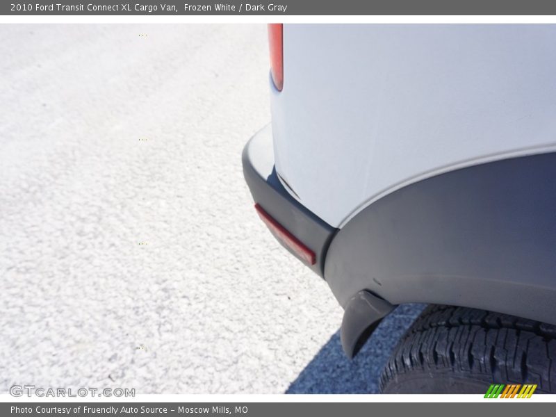 Frozen White / Dark Gray 2010 Ford Transit Connect XL Cargo Van
