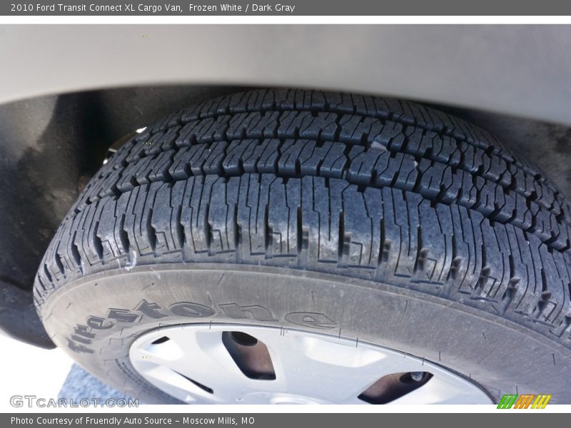 Frozen White / Dark Gray 2010 Ford Transit Connect XL Cargo Van