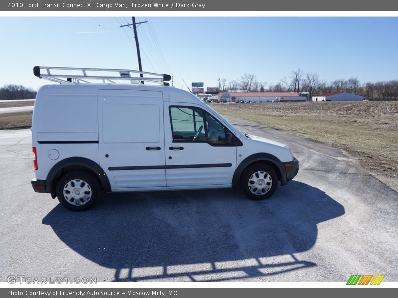 Frozen White / Dark Gray 2010 Ford Transit Connect XL Cargo Van