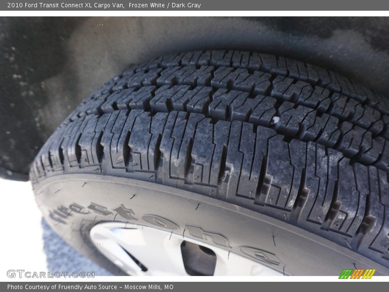 Frozen White / Dark Gray 2010 Ford Transit Connect XL Cargo Van