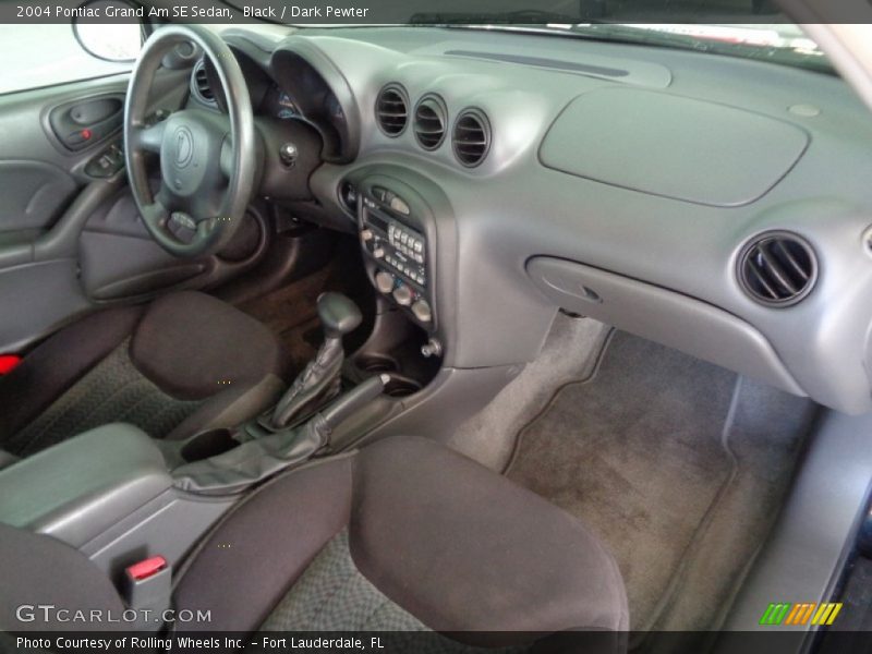 Black / Dark Pewter 2004 Pontiac Grand Am SE Sedan