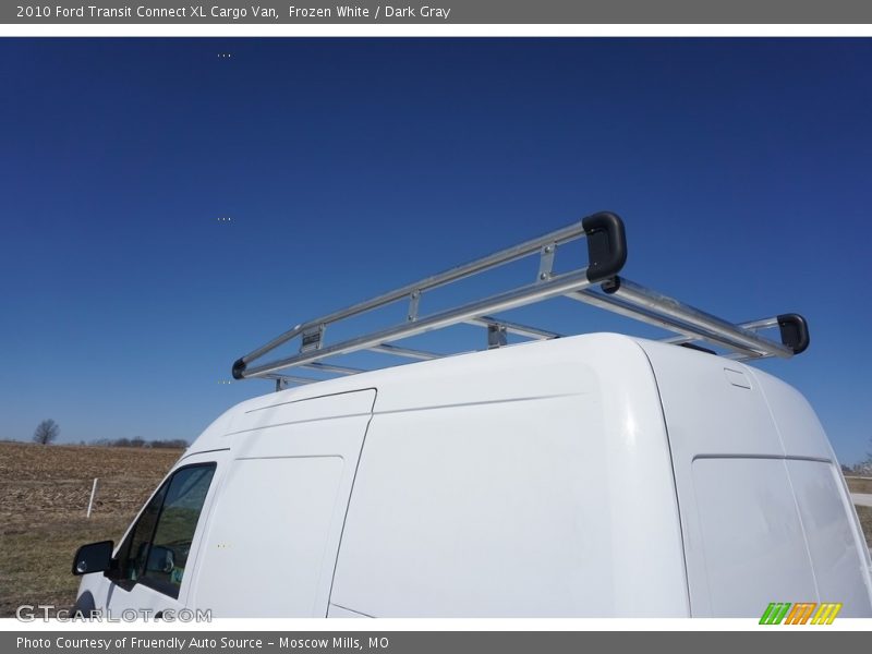 Frozen White / Dark Gray 2010 Ford Transit Connect XL Cargo Van