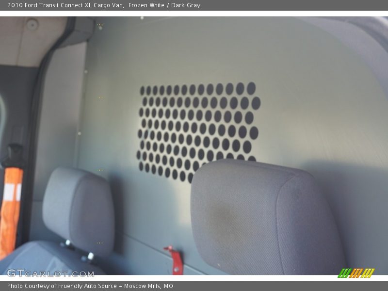 Frozen White / Dark Gray 2010 Ford Transit Connect XL Cargo Van
