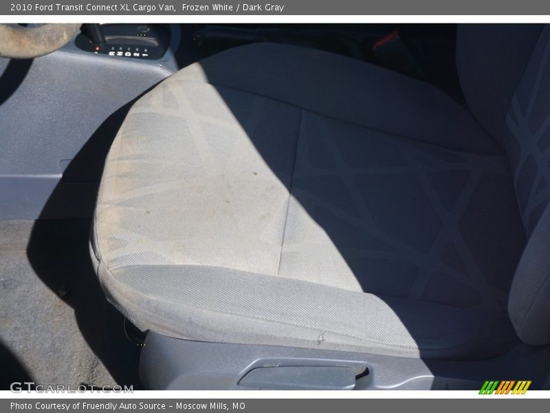 Frozen White / Dark Gray 2010 Ford Transit Connect XL Cargo Van