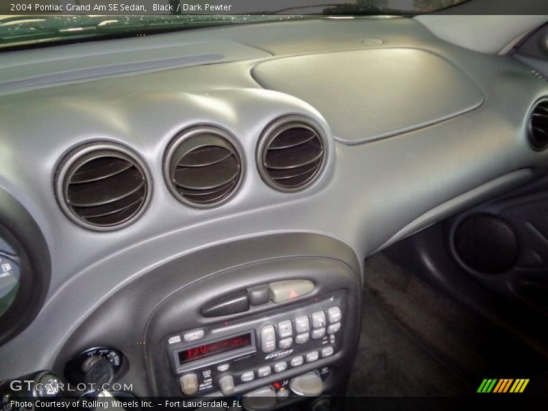 Black / Dark Pewter 2004 Pontiac Grand Am SE Sedan