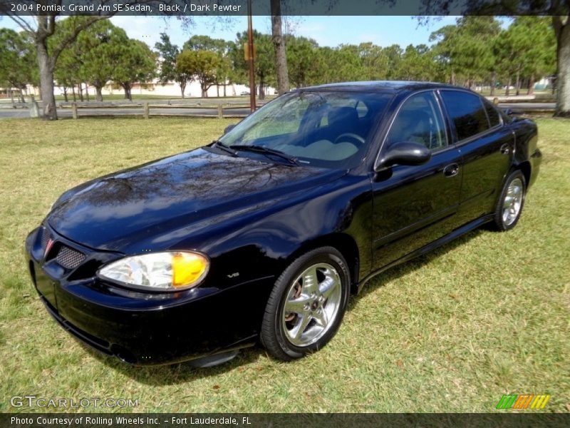 Black / Dark Pewter 2004 Pontiac Grand Am SE Sedan