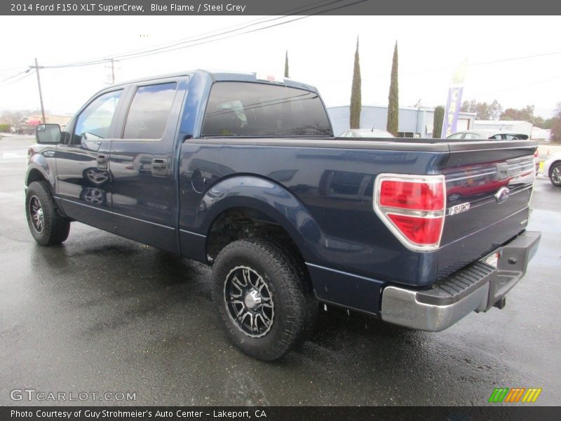 Blue Flame / Steel Grey 2014 Ford F150 XLT SuperCrew