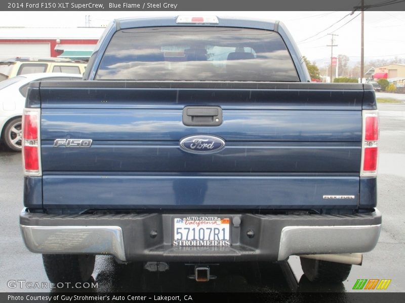 Blue Flame / Steel Grey 2014 Ford F150 XLT SuperCrew