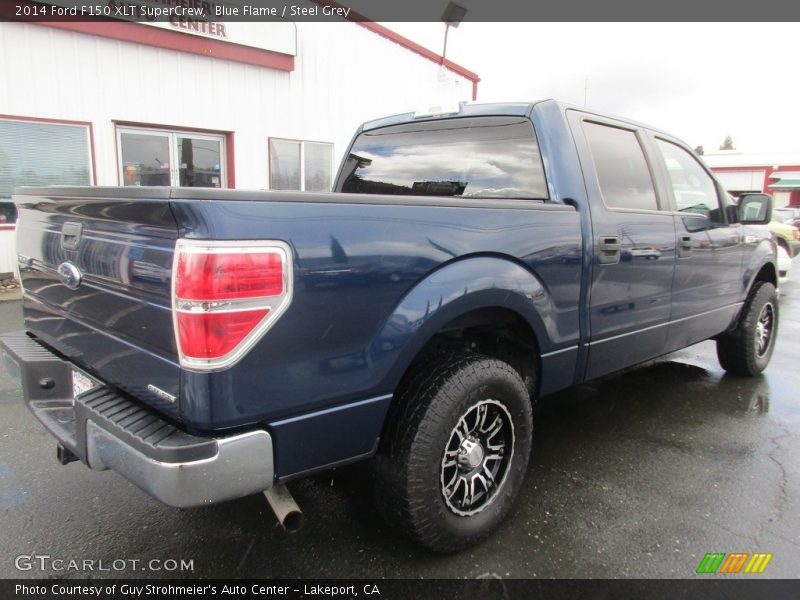 Blue Flame / Steel Grey 2014 Ford F150 XLT SuperCrew