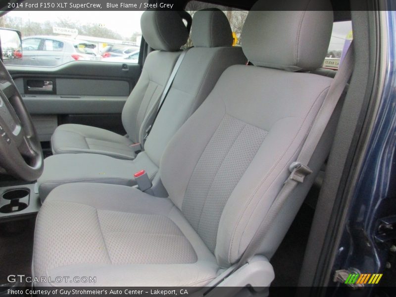 Blue Flame / Steel Grey 2014 Ford F150 XLT SuperCrew