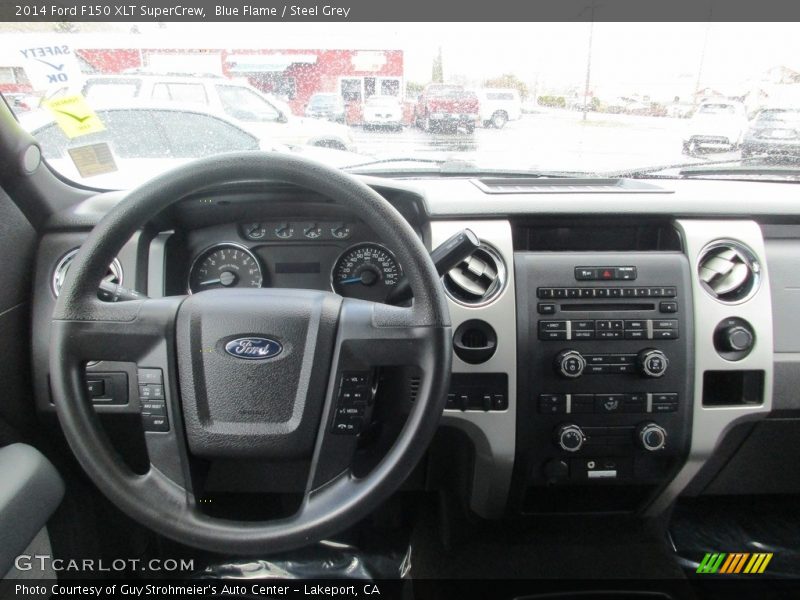 Blue Flame / Steel Grey 2014 Ford F150 XLT SuperCrew