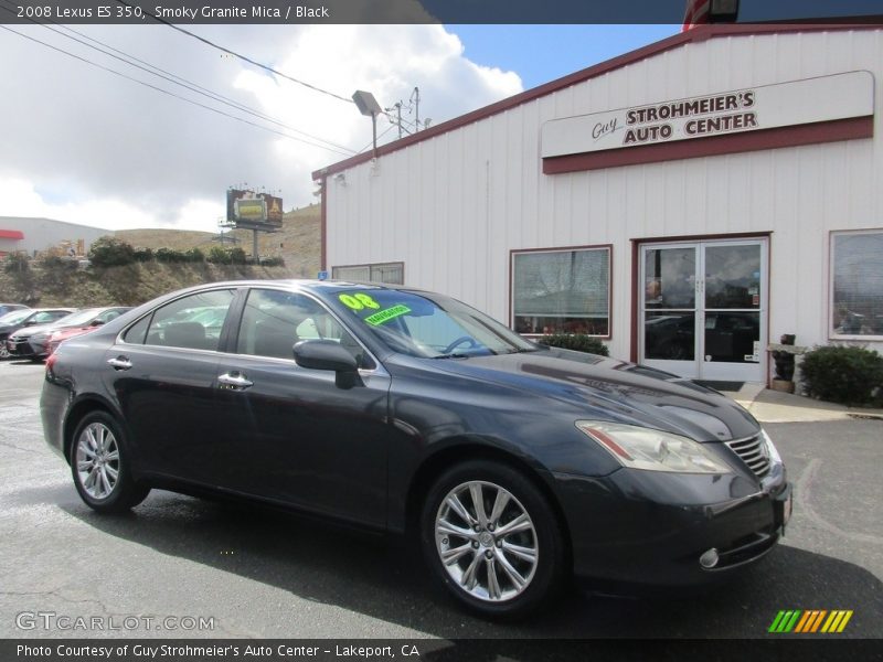 Smoky Granite Mica / Black 2008 Lexus ES 350