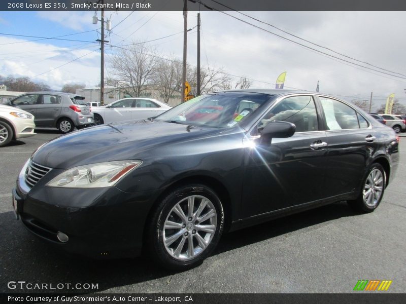 Smoky Granite Mica / Black 2008 Lexus ES 350