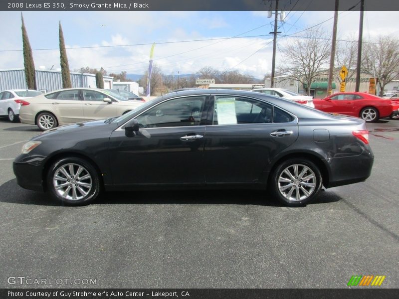 Smoky Granite Mica / Black 2008 Lexus ES 350