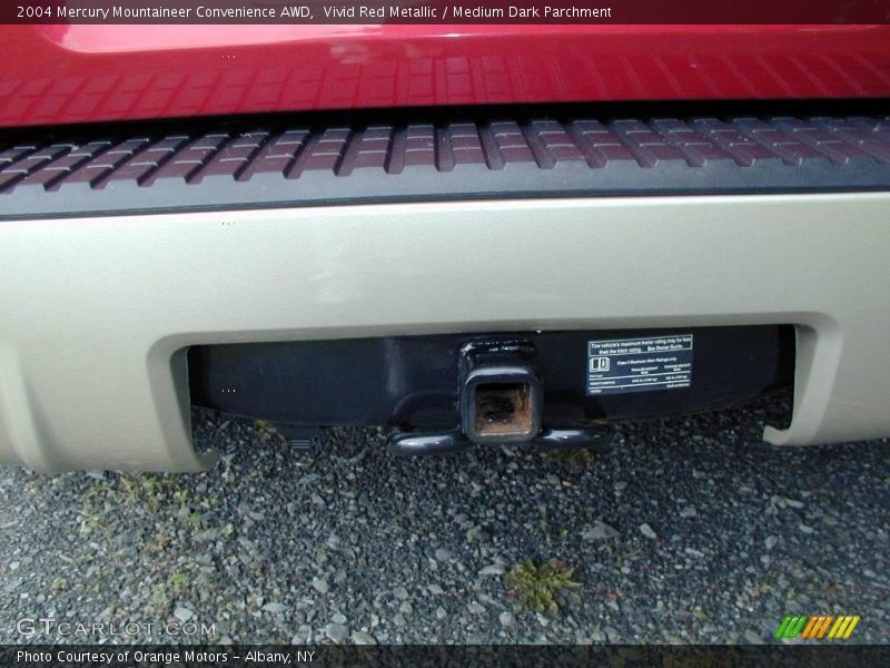 Vivid Red Metallic / Medium Dark Parchment 2004 Mercury Mountaineer Convenience AWD