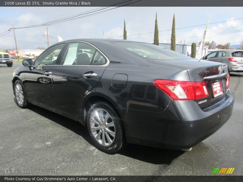 Smoky Granite Mica / Black 2008 Lexus ES 350